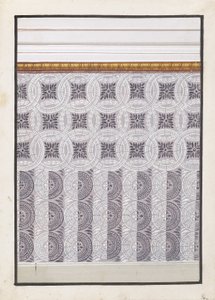 Project for the Painted Decoration of a Wall, with Alternate Suggestions by Unbekannt Unbekannt